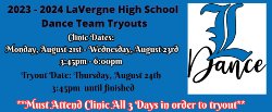 Dance Team Tryout Info